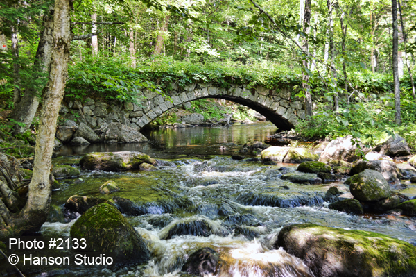 Hillsborough, NH - Gleason Falls Road Bridge - larger arch